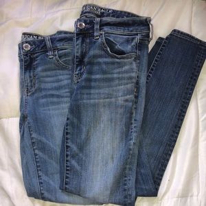 Bundle!! Two Pairs American Eagle Super Stretch Jegging Regular Length